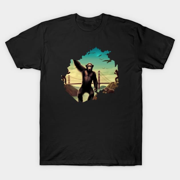 KINGDOM OF THE PLANET OF THE APES T-Shirt by Pixy Official